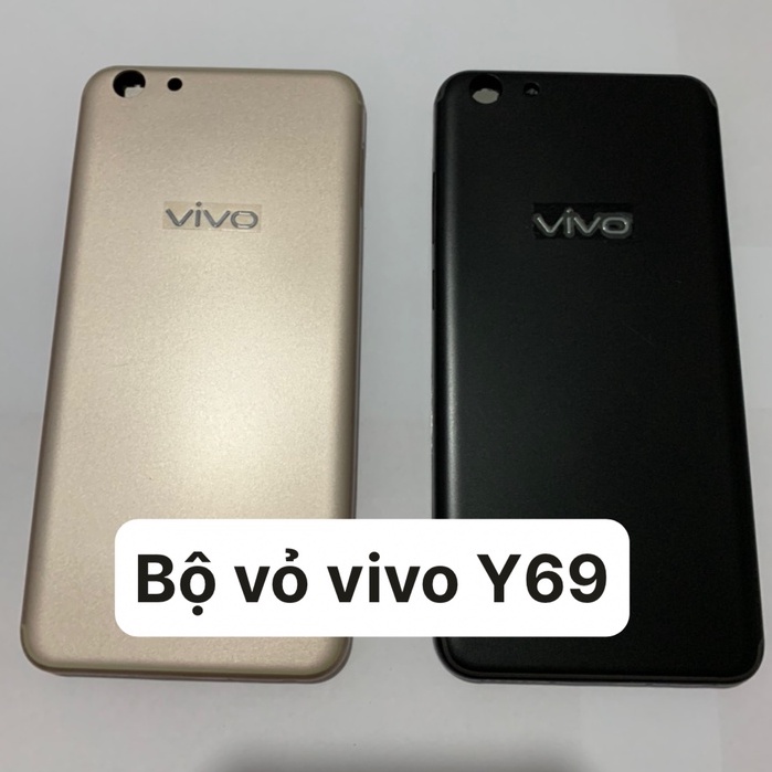 Bộ vỏ điện thoại full zin Vivo Y69 - bộ gồm lưng, sường, phím bấm, kính camera