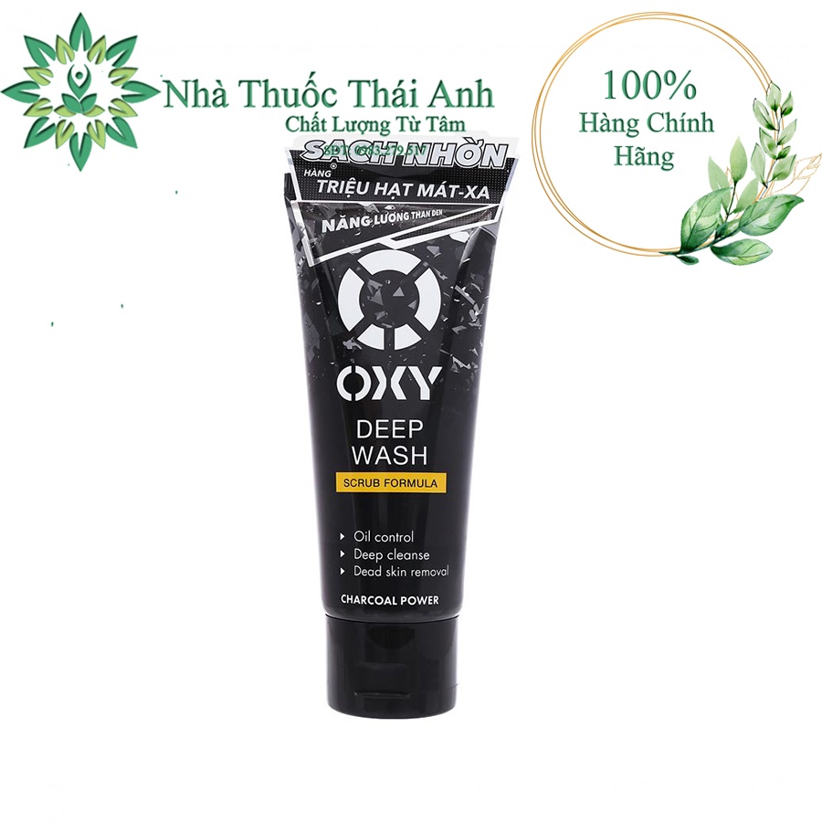 SỮA RỬA MẶT OXY DEEP WASH