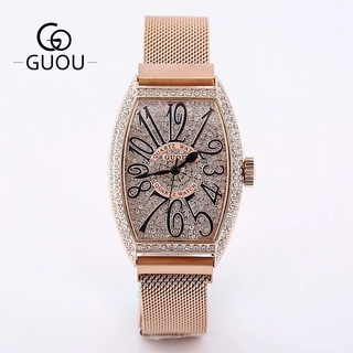 Đồng Hồ Thạch Anh Guou 8200m Thời Trang Cho Nữ