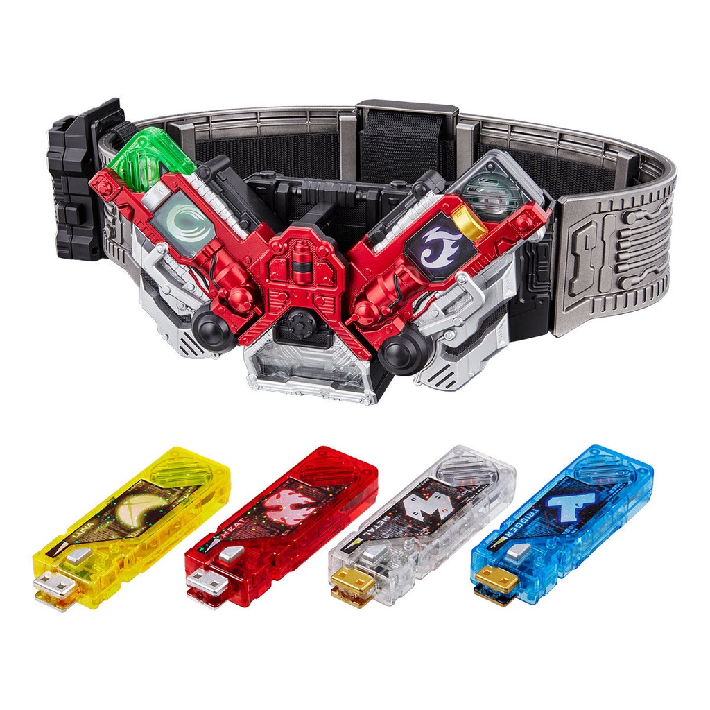 Đặt Hàng Trước Bandai Kamen Rider W CSM Bộ Nhớ Đôi Và Gaia Nhân Vật Fuuto PI Phiên Bản 1.5