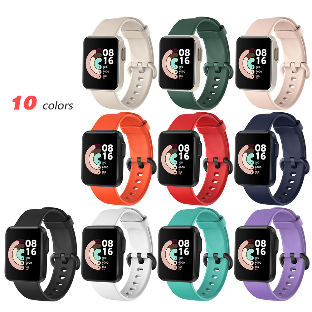 Dây Đeo Silicone Nhiều Màu Thời Trang Thể Thao Cá Tính Dành Cho XiaoMi RedMi Watch