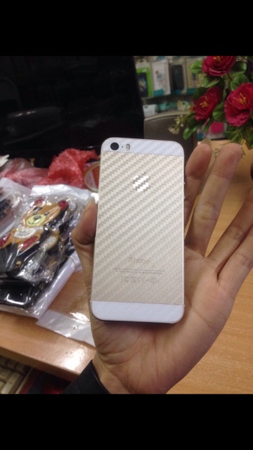Dán Cacbon ip5/6/6plus/7/7plus  Mặt sau