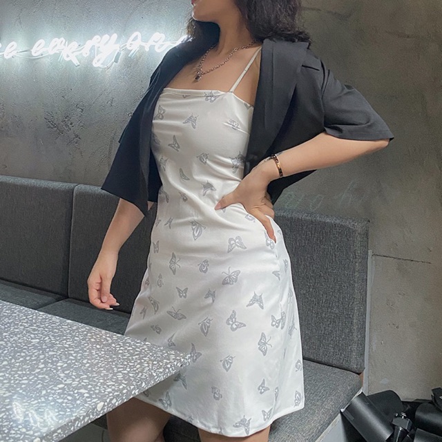 [Mã FAGREEN1505 giảm tới 30K đơn 99K] Đầm QUEEN BUTTERFLY