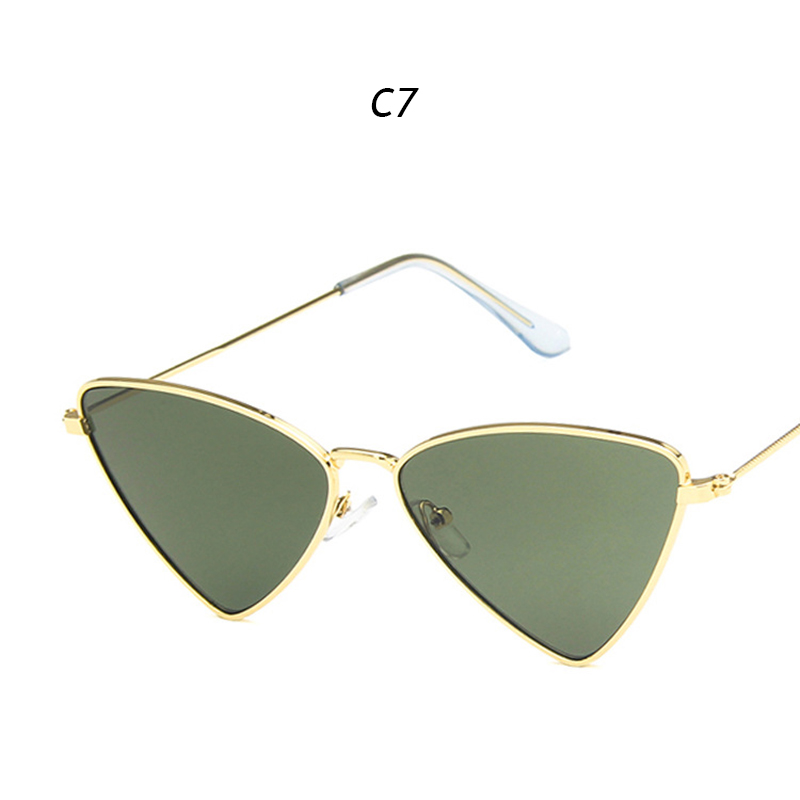 COD Retro Cat Eye Sunglasses Triangle sunglasses Women