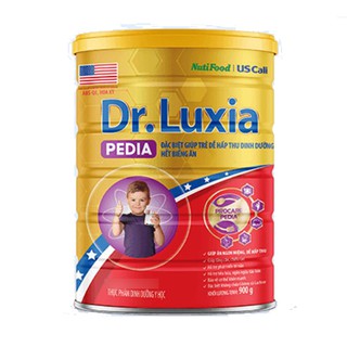 (CÓ QUÀ ĐẸP) Sữa bột Dr Luxia Pedia 900g cho bé biếng ăn