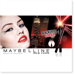 Kẻ Mắt Nước Màu Đen Maybelline Hyper Sharp Laser Black Hyper