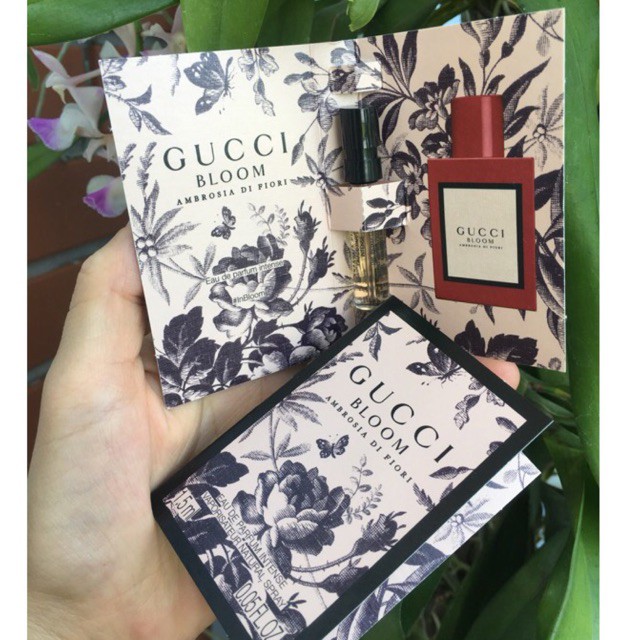 Via nước hoa nữ gucci bloom ambrosia di fiori edp intense 1.5ml