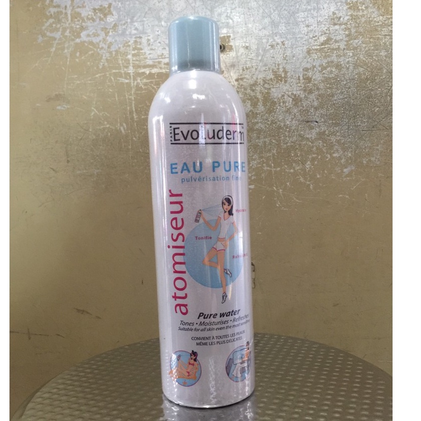 Nước Xịt Khoáng Evoluderm Pháp 400ml