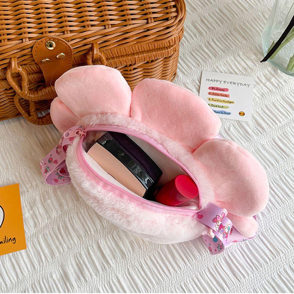 DARNELL Túi Đeo Chéo Hình Thỏ Melody Cinnamoroll Nhồi Bông Dễ Thương