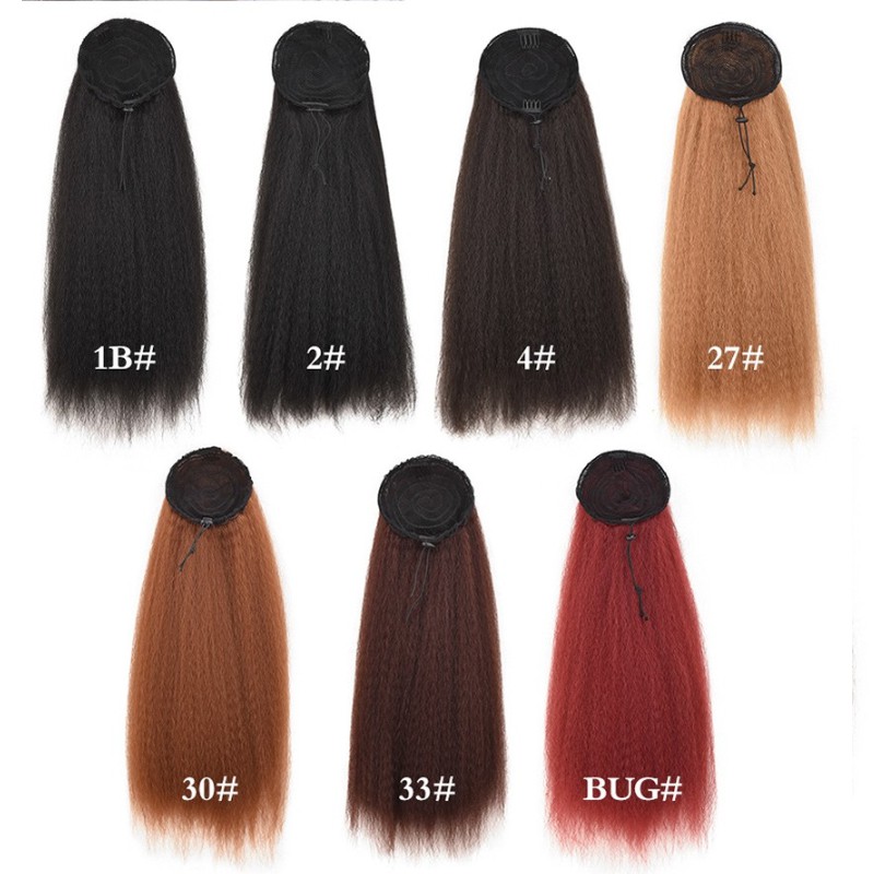 Tóc giả WIGSIN làm dày tóc kiểu đuôi ngựa thời trang tùy chọn màu sắc