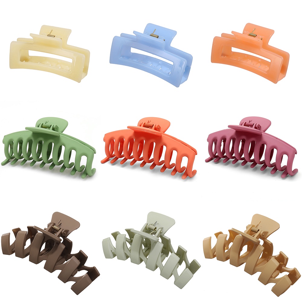 Kẹp tóc hình tam giác nhiều màu thời trang cho nữ