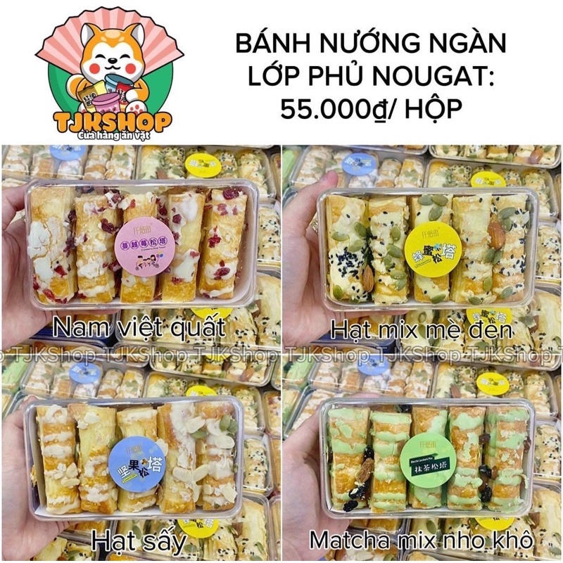 BÁNH BAO MÀN THẦU, BÁNH TRỨNG CÁC LOẠI, NOUGAT