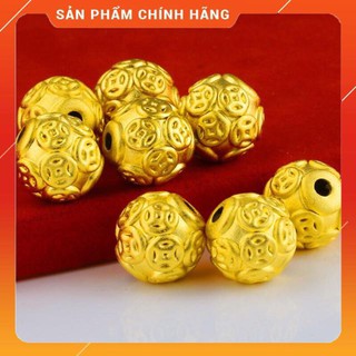 1 VIÊN NGỌC LỤC BẢO SIZE 8 LI [ BẠC SI VÀNG ]