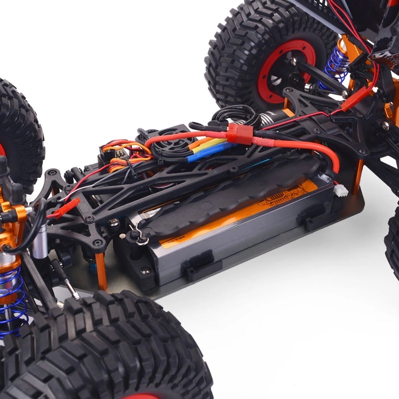 Xe điều khiển DBX-10 chạy 90km/h sườn kim loại bộ điện pro brushless 80a