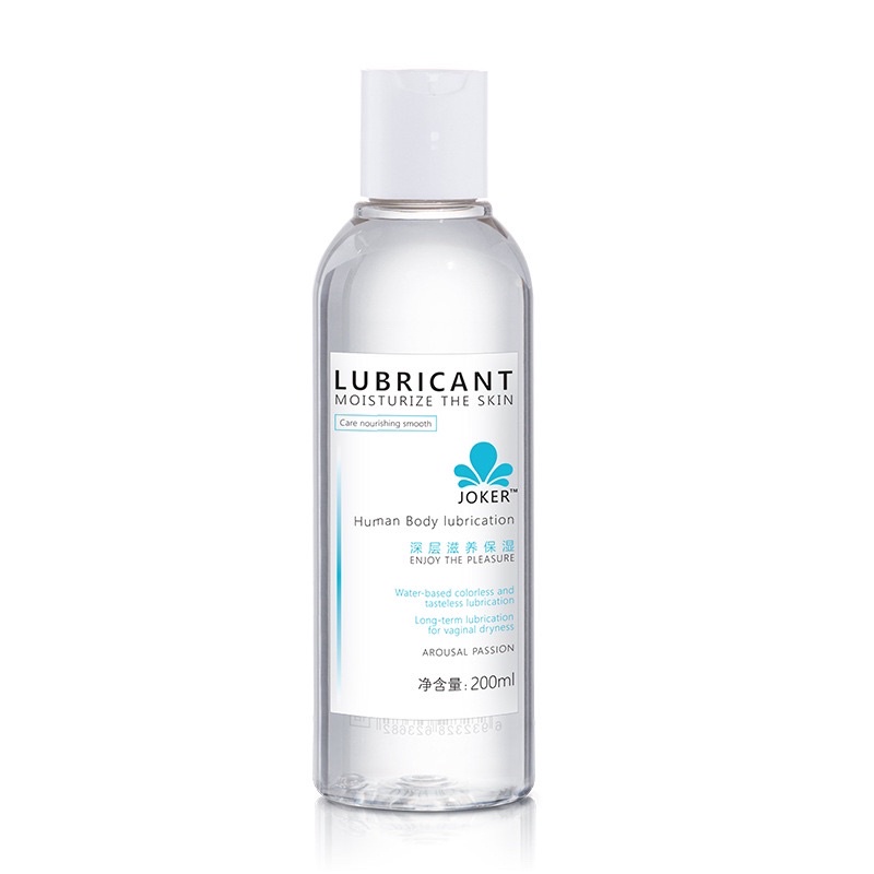 Gel Bôi trơn JOKER xanh mát, gốc nước, siêu trơn 2in1 massage body lẫn quan hệ - 200ml