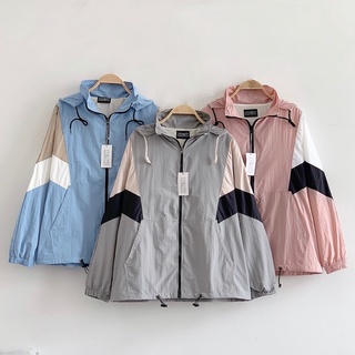 Áo Khoác Chống Nắng Unisex Phối Màu | Chất Dù Lót Cotton Siêu Mát | Form Bigsize | Màu Sắc Thể Thao