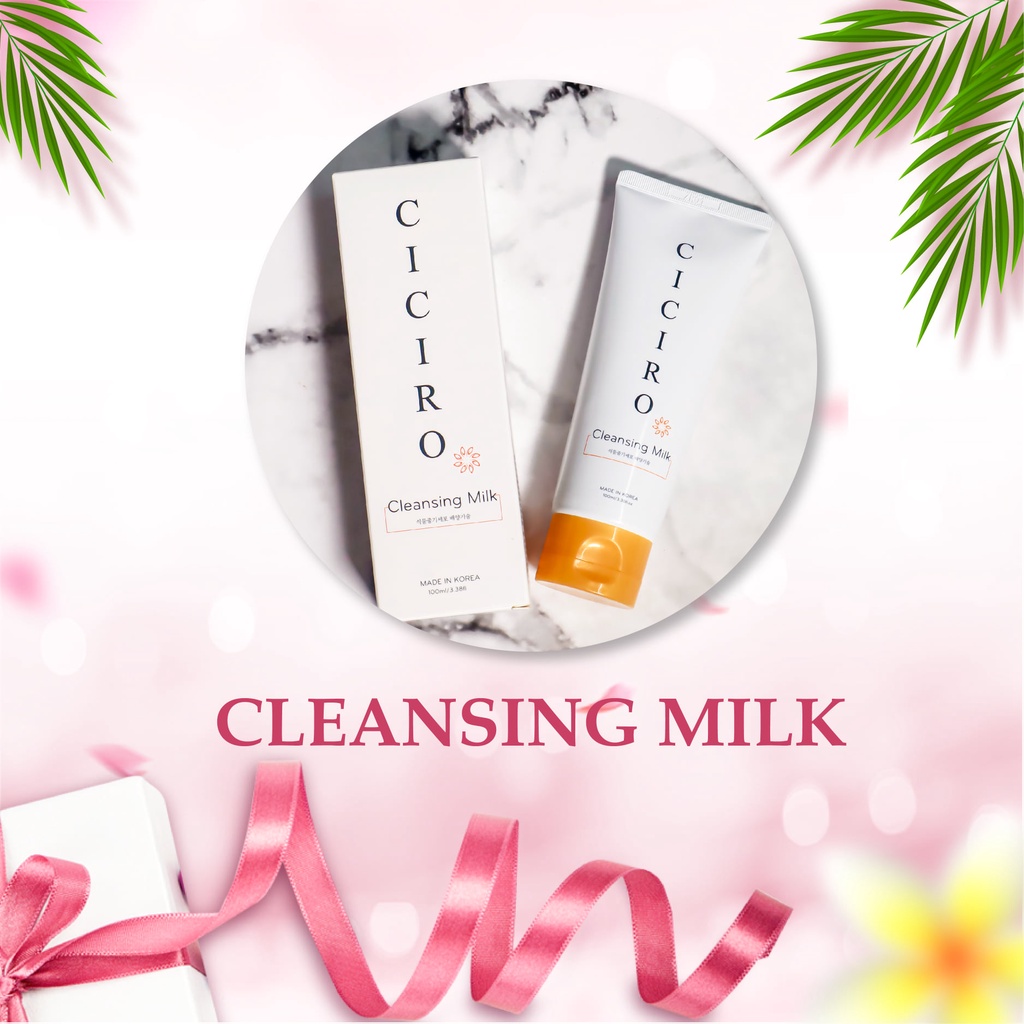 Combo 3 mỹ phẩm sữa rửa mặt serum kem dưỡng chính hãng hàn quốc CICIRO chăm sóc da