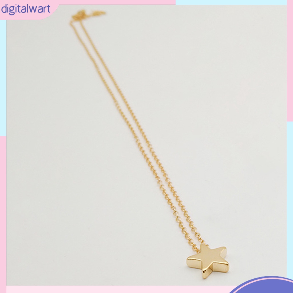 Dây chuyền mặt ngôi sao 5 cánh nhỏ xinh xắn đơn giản dành cho nữ