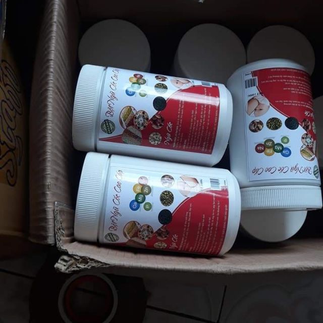 Ngũ cốc lợi sữa nhà làm có giấy cn vsattp 1kg được 2 hộp như hình