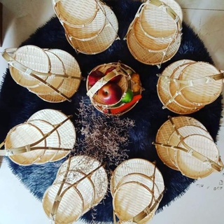 Kệ mẹt tre 3 tầng