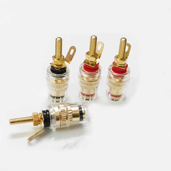 Cọc đấu loa / amply loại nhỏ chân dài