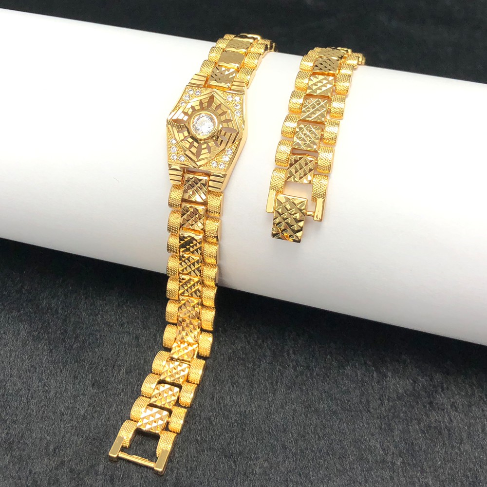 LẮC TAY NỮ MẠ VÀNG 24K CAO CẤP - LT001L16