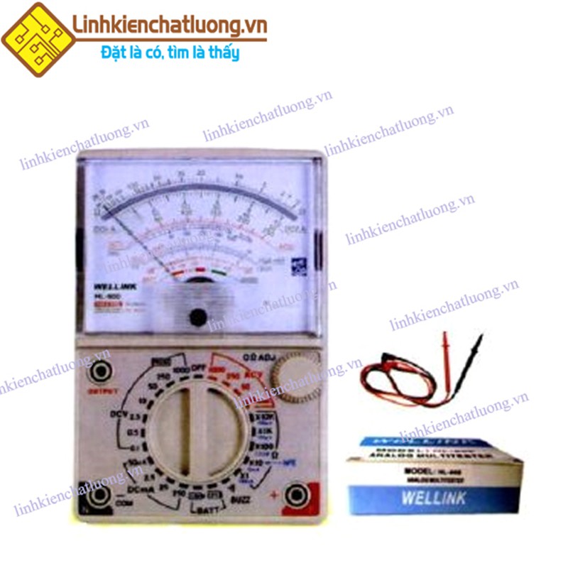Đồng hồ vạn năng cơ HL-903 WELLINK sản xuất tại Đài Loan