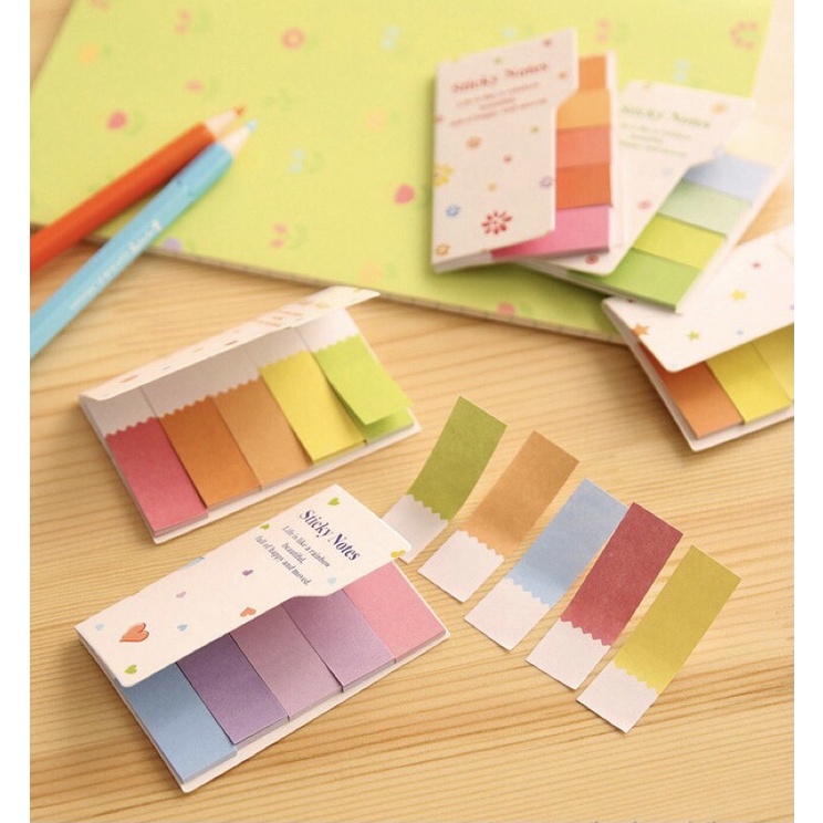 Giấy nhắn sticky note nhiều màu