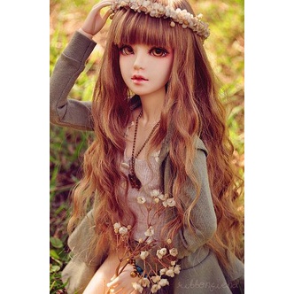 Diy Tóc BÚP BÊ 25cm dài tự nhiên thời trang  handmade Doll hair- bách hóa na na