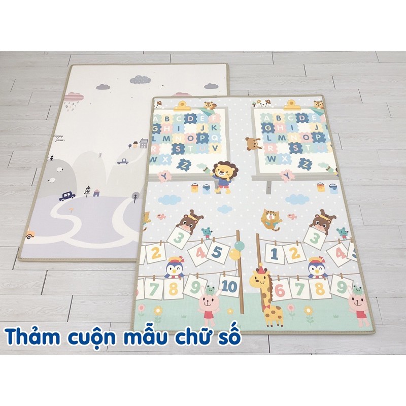 Thảm cuộn xpe phủ silicon umoo chính hãng
