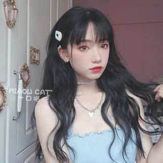 Tóc kẹp phím xoăn trục(SẴN)