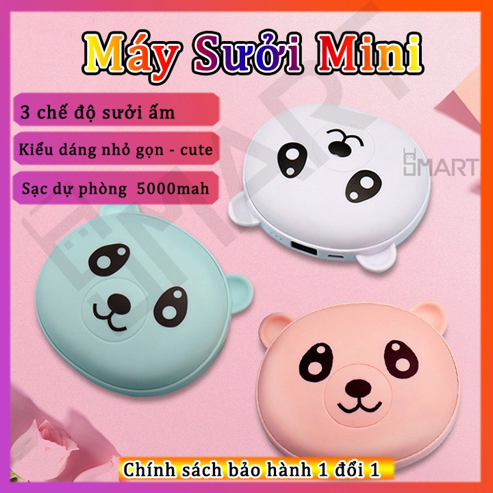 Máy Sưởi Mini Cầm Tay Kiêm Sạc Dự Phòng - Máy Sưởi Cầm Tay - Sạc Sưởi