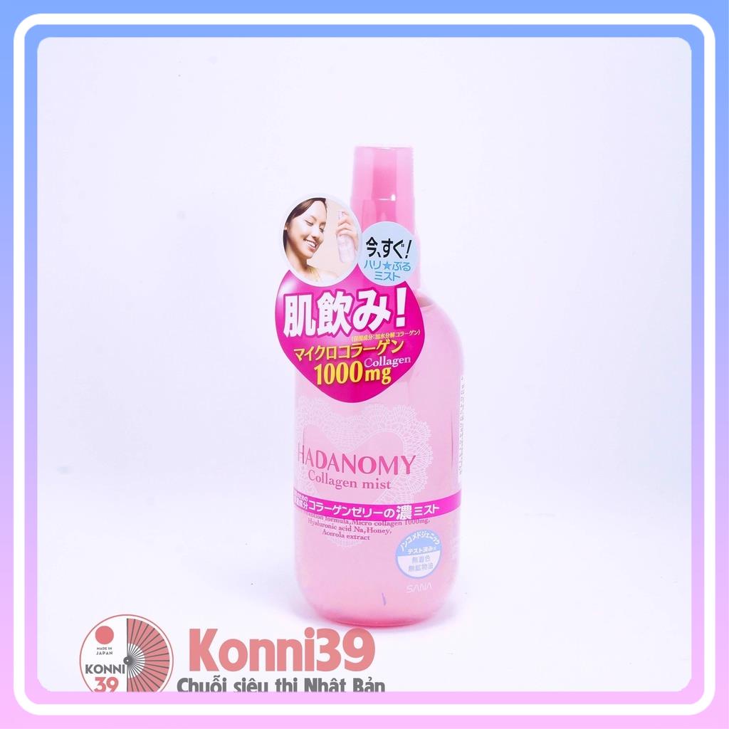 Xịt khoáng dưỡng ẩm MIST HADANOMY cho da mịn, căng bóng, tươi trẻ,250ml