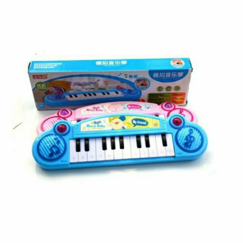 Bộ đồ chơi đàn piano  điện tử mini cho bé chơi nhạc