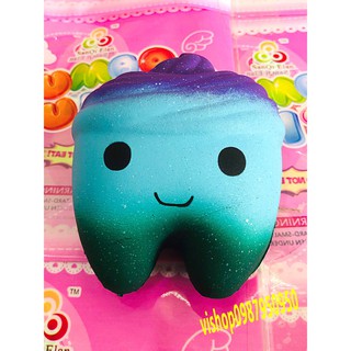 ĐỒ CHƠI SQUISHY CÁI RĂNG GALAXY mã EMN52 W MS_450