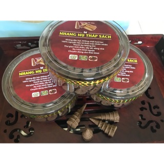 Combo 3 hộp Nhang Tháp Nụ Trầm Hương, Khói toả Ngược. Nhang Sạch