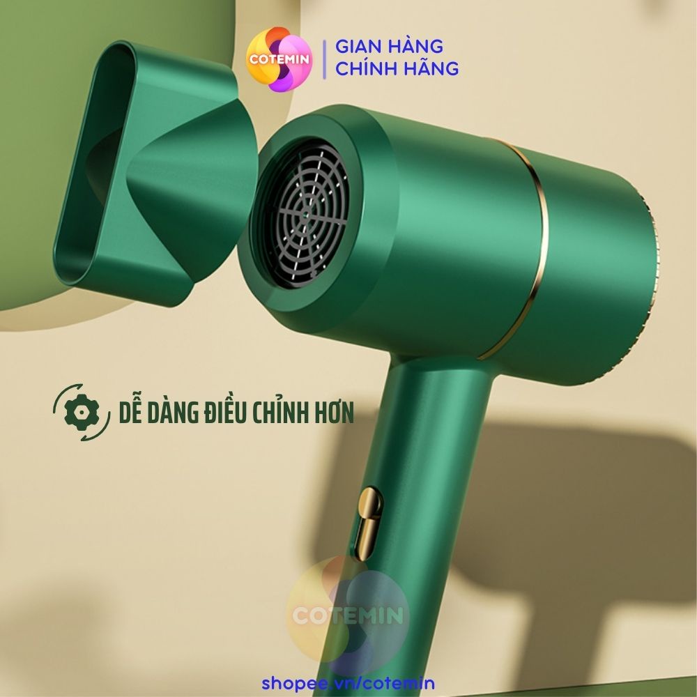 Máy Sấy Tóc Công Suất Lớn 2 Chiều DELIYA Chính Hãng COTEMIN Bảo Hành 36 Tháng