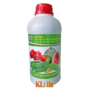 Phân bón vi sinh TẢO BIỂN cải tạo đất, bổ sung vi lượng, thúc ra hoa đậu quả, tăng ngọt trái chai 1000ml