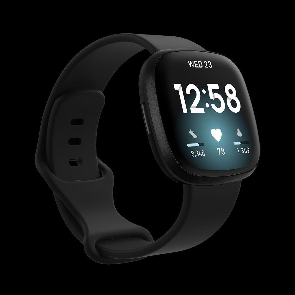 SUENIN Dây Đeo Thay Thế Bằng Silicone Mềm Tháo Gỡ Nhanh Cho Đồng Hồ Thông Minh Fitbit Versa 3 Fitbit Sense