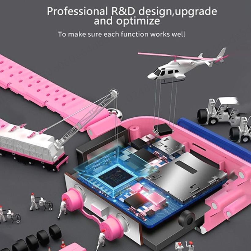 Q12 Jam Kids Smart Watch Children Waterproof Phone Watch Support SIM Card GPS SOS Dual Anti Lost Q12B