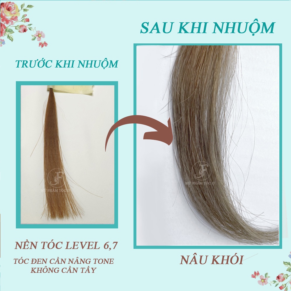 Thuốc Nhuộm Tóc Màu Nâu Khói