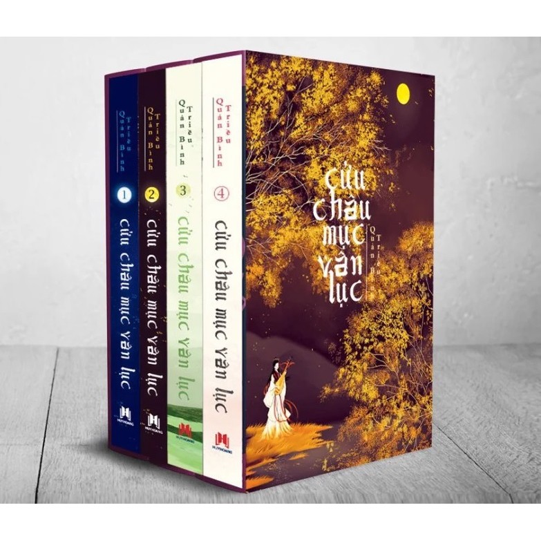 Sách – Cửu Châu Mục Vân Lục – Boxset 4 tập