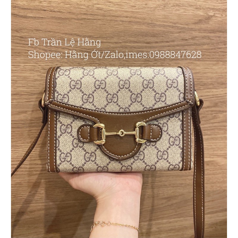 Túi chữ GGG Size mini 18cm có Nam Châm kèm hộp