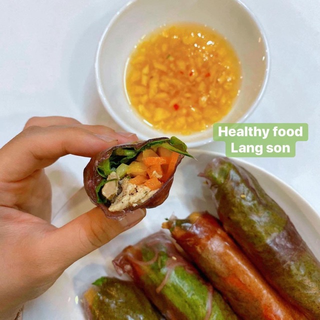 Bánh tráng Gạo Lứt Hữu Cơ eat clean Bích Chi hộp 200gr | WebRaoVat - webraovat.net.vn