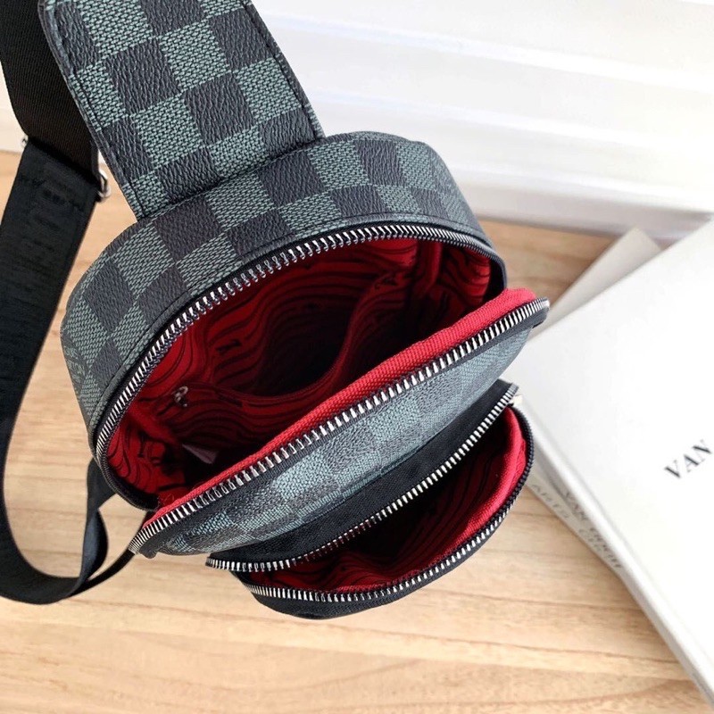 ⚡️ 𝐅𝐑𝐄𝐄 𝐒𝐇𝐈𝐏 ⚡️ Túi Đeo Chéo Nam Lv, Túi Bao Tử Nam Cao Cấp...