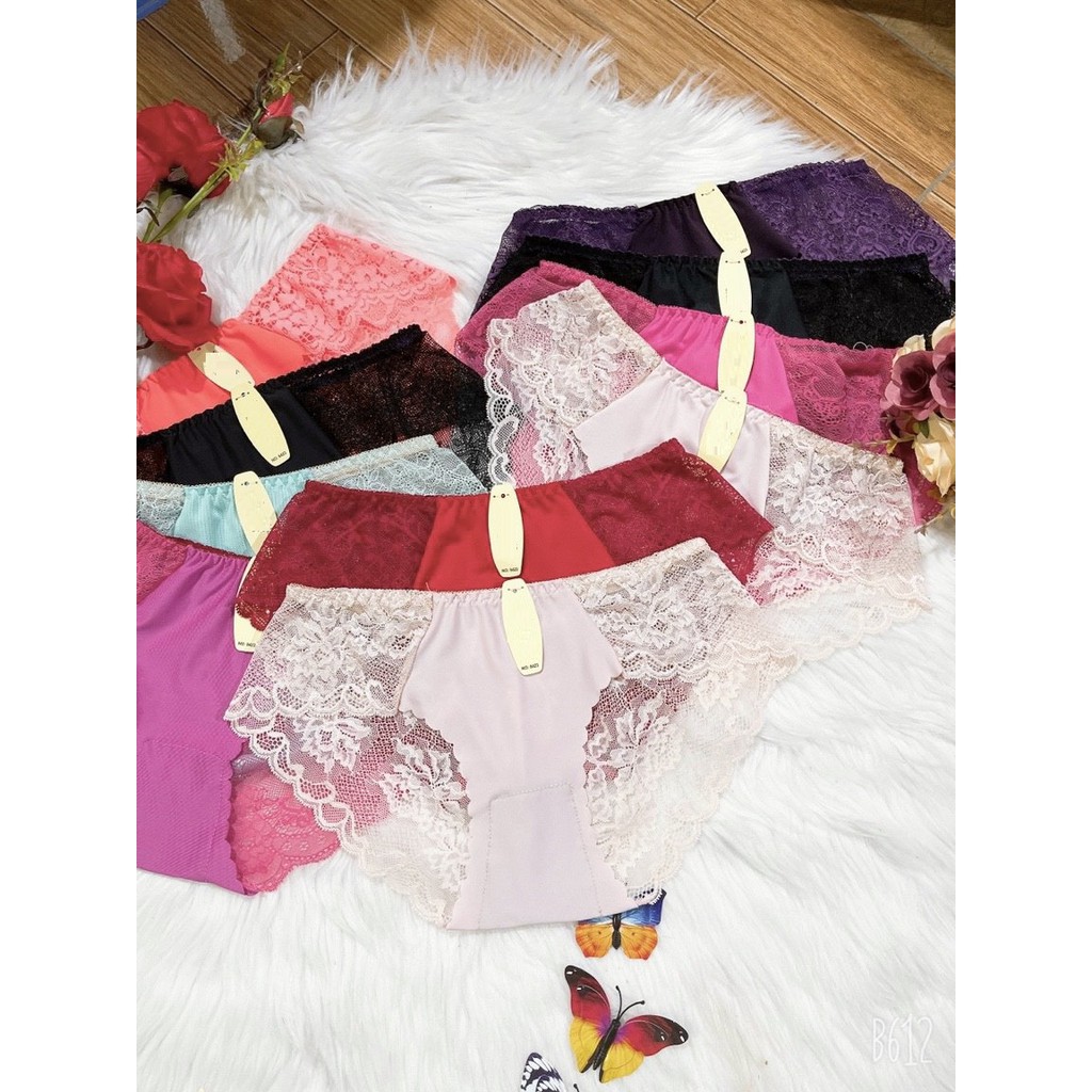 SET 10 QUẦN LÓT NỮ SU PHỐI REN | BigBuy360 - bigbuy360.vn