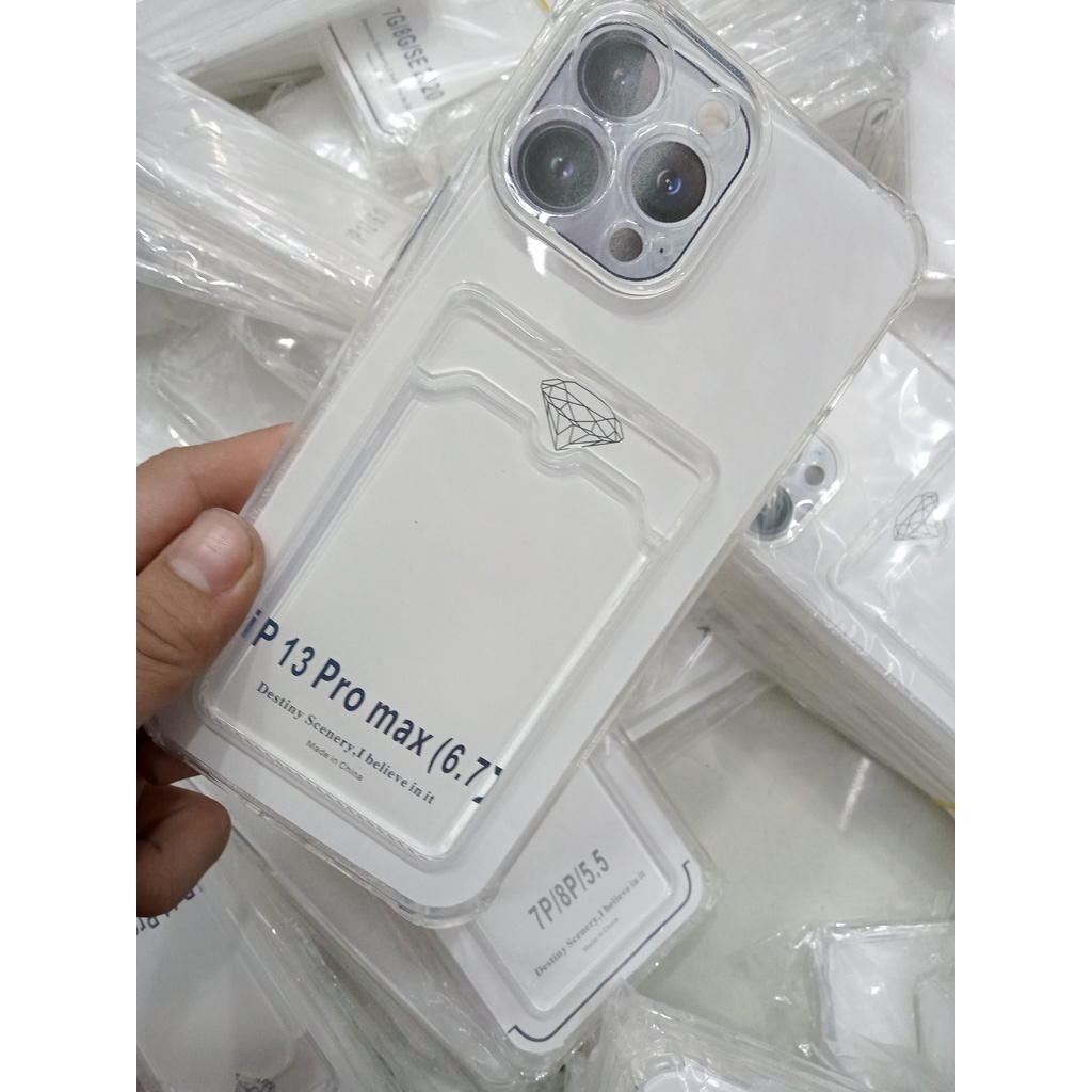 Ốp Lưng Khe Thẻ iPhone 6 7 8 Plus 11 Pro Max 12 pro Max 13 Pro Max 14 Pro Max