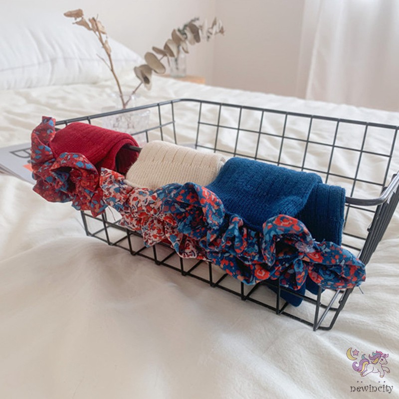 Vớ Công Chúa Nhún Bèo Kiểu Hàn Quốc Xinh Xắn Dành Cho Bé Gái