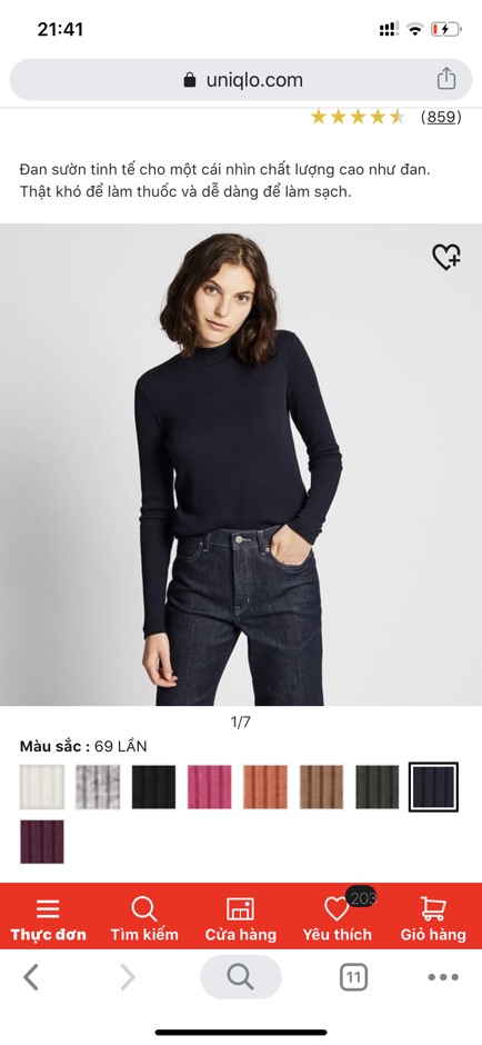 Áo len tăm 2019 uni japan