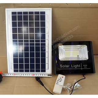 Đèn pha năng lượng mặt trời 40w